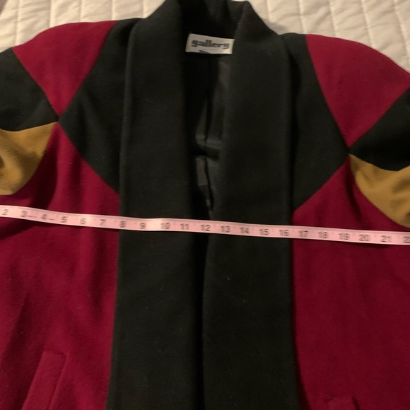 Ladies winter Wool long jacket/Coat size 6 - Picture 10 of 17